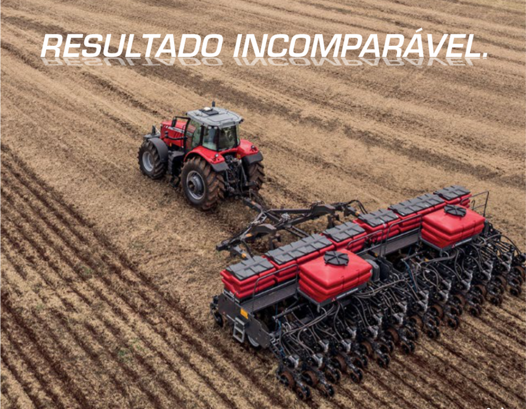 Conjunto Plantio Massey Ferguson Trator Plantadeira 3 SM Tratores